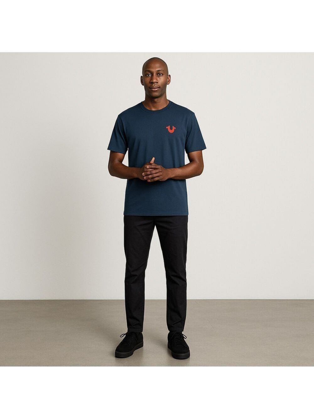 True Religion Men's Crew Logo Tee